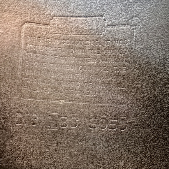 Vintage Coach Mini Dome satchel in Black style 9050 - Picture 5 of 8